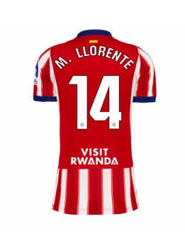 Atletico Madrid Marcos Llorente #14 Replika Hemmakläder Dam 2026-27 Kortärmad Atletico Madrid Marcos Llorente #14 Replika Hemmakläder Dam 2026-27 Kortärmad